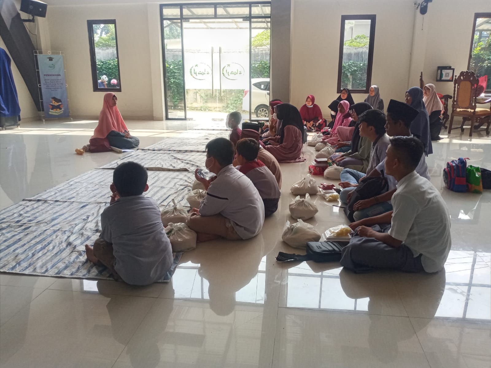 Penyaluran 110Kg Paket Beras