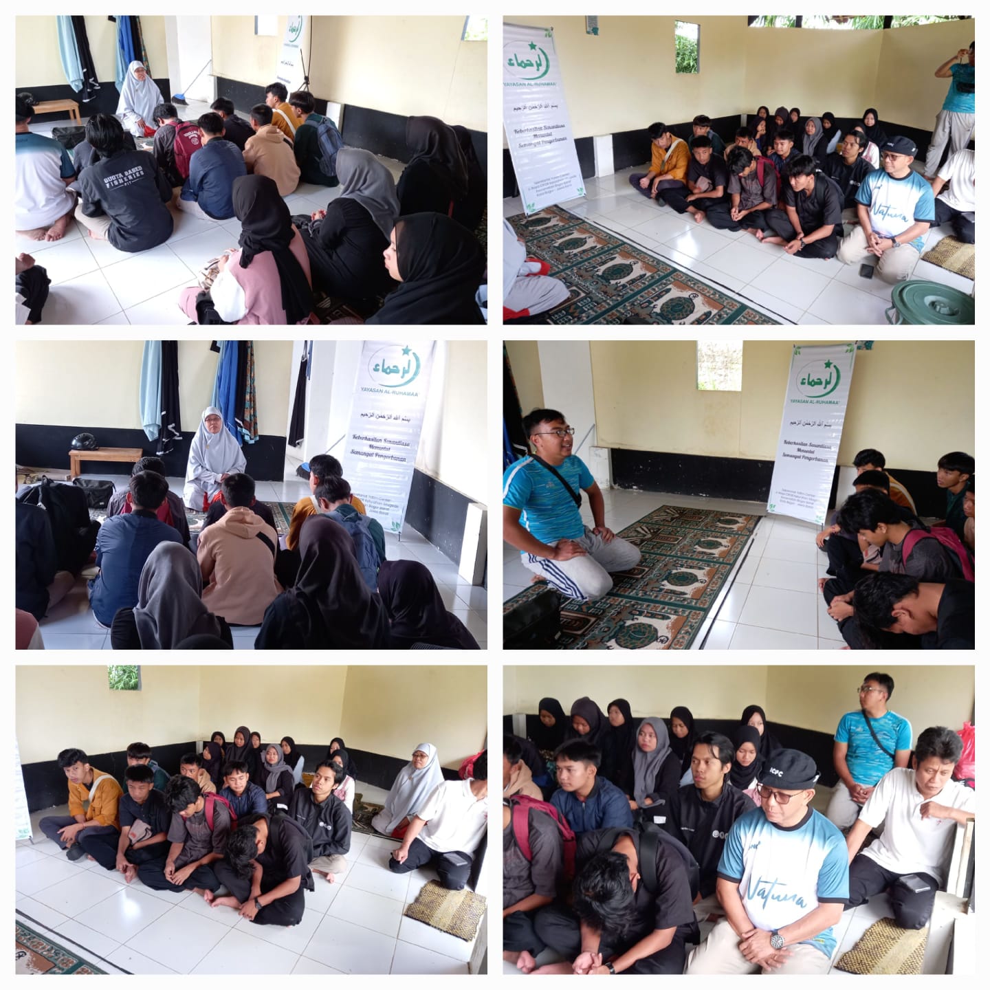 EDUKASI BERKUDA DALAM RANGKA MEMPERINGATI MILAD YAYASAN AL-RUHAMAA'