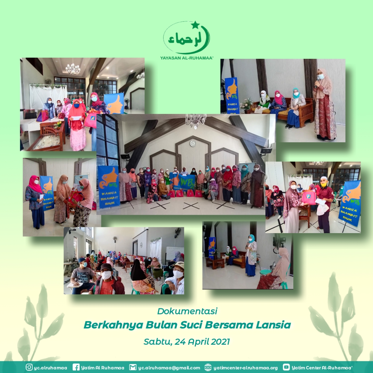 Berkahnya Bulan Suci Bersama Lansia