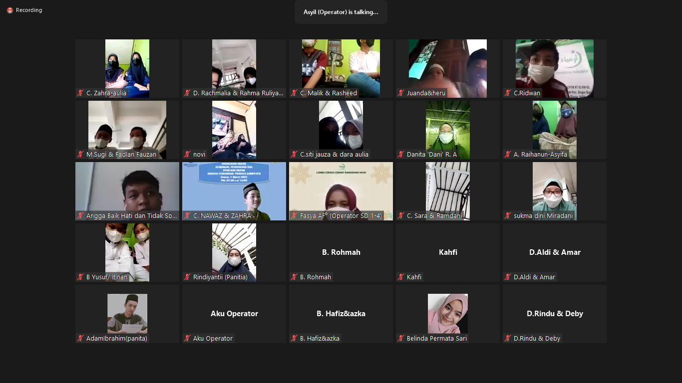 Lomba Cerdas Cermat Yatim Ramadhan 1443 H