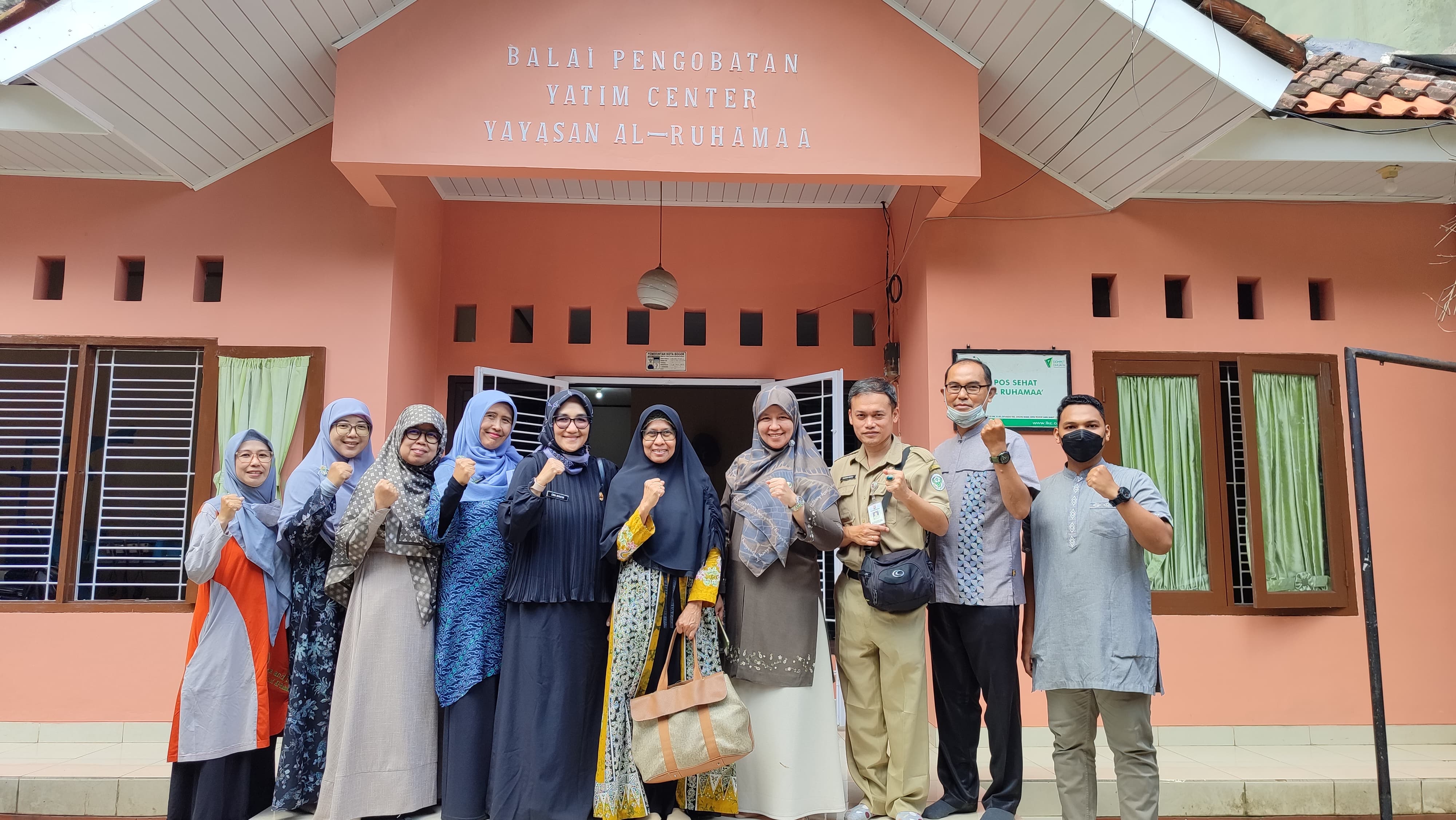 KUNJUNGAN DINAS KESEHATAN BOGOR