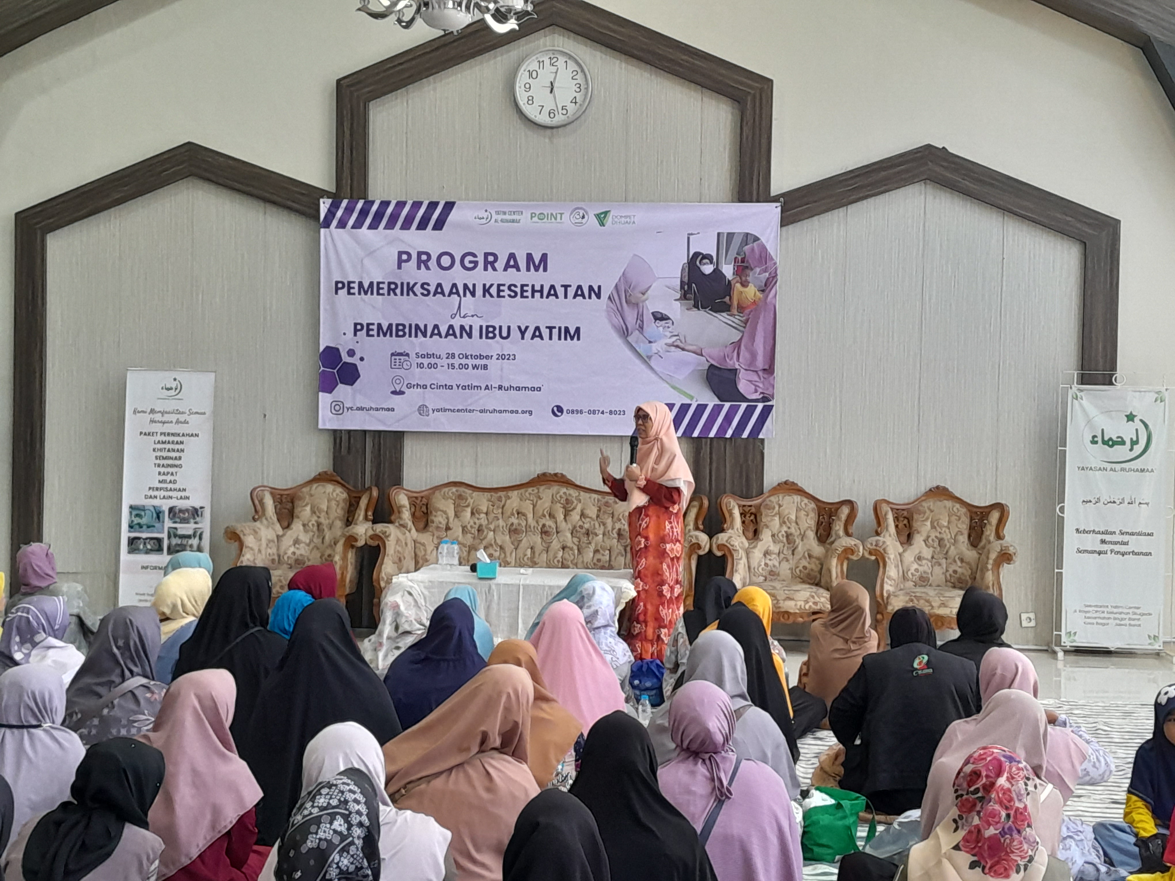 PEMERIKSAAN KESEHATAN DAN PEMBINAAN IBU YATIM