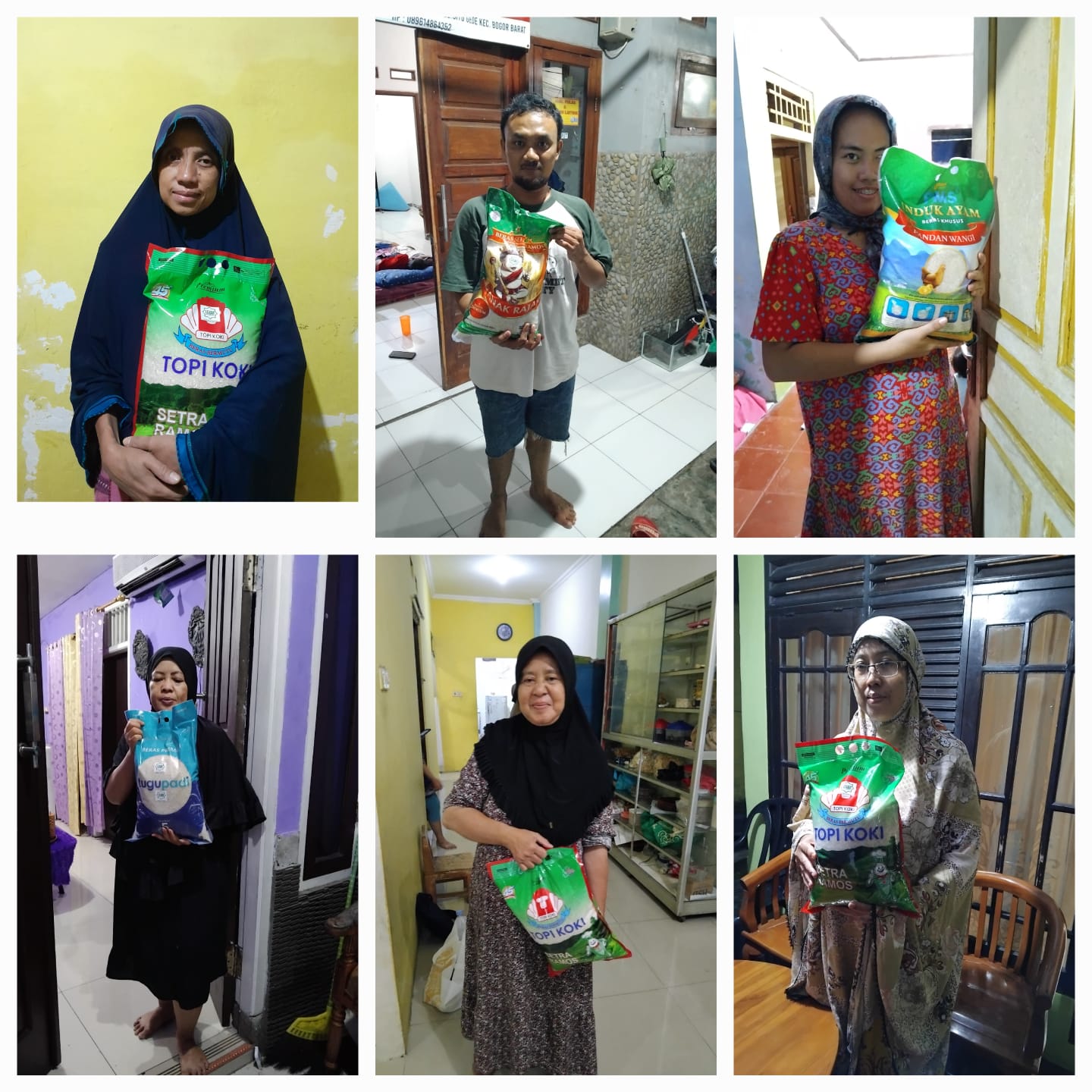 Penyaluran Zakat Fitrah 22 Pack Beras 5 Kg Dari Al-Ghozi