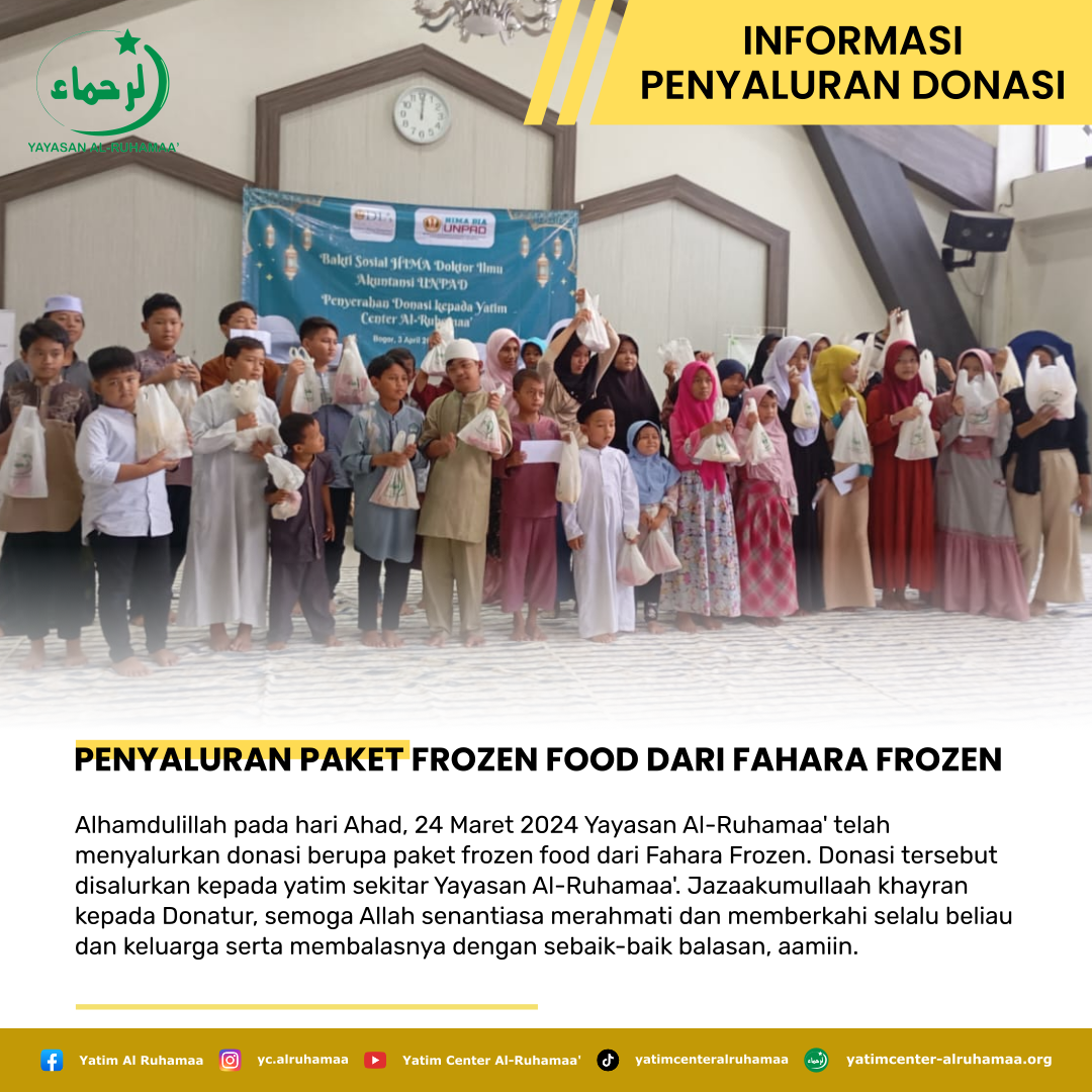 PENYALURAN PAKET FROZEN FOOD DARI FAHARA FROZEN