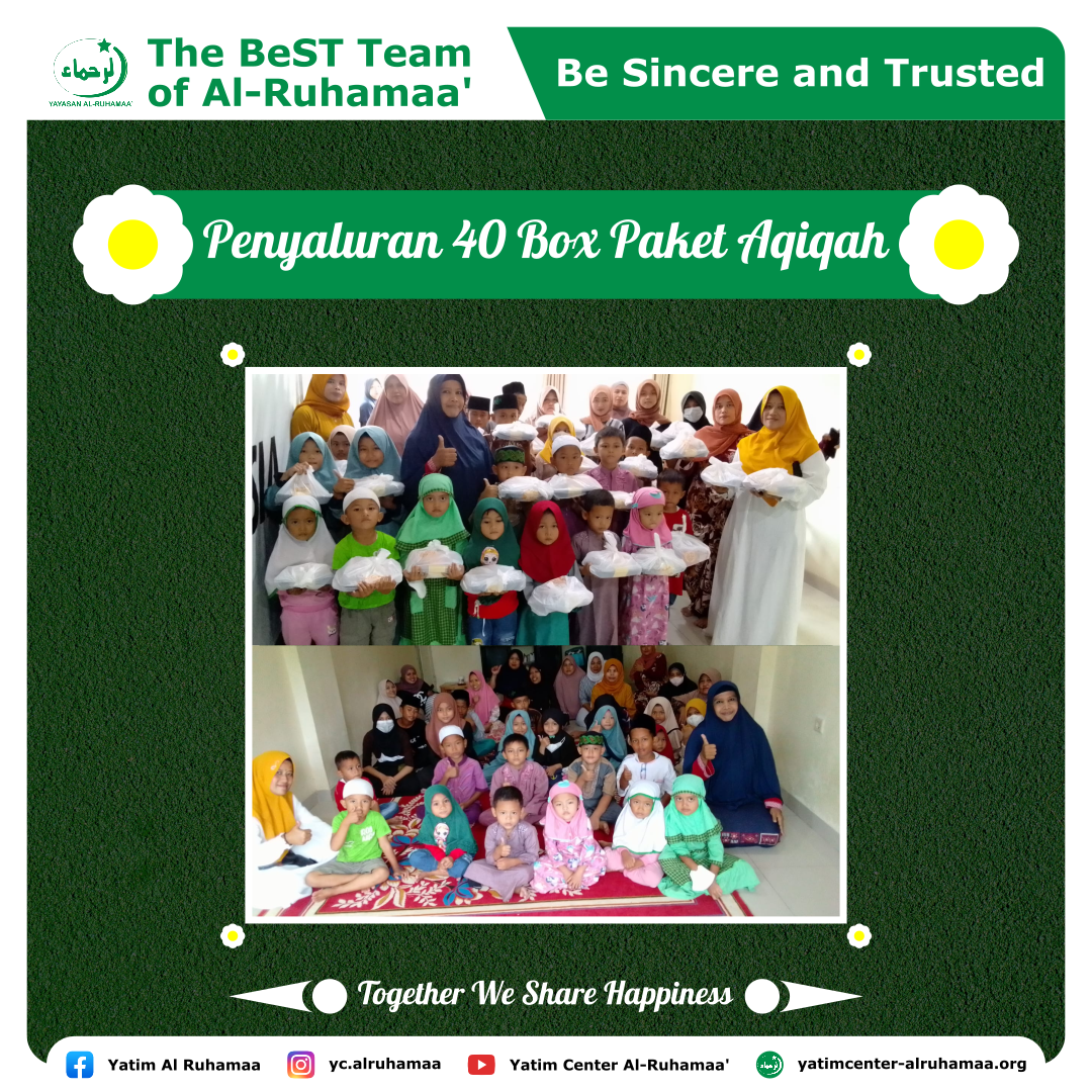 Penyaluran 40 Box Paket Aqiqah