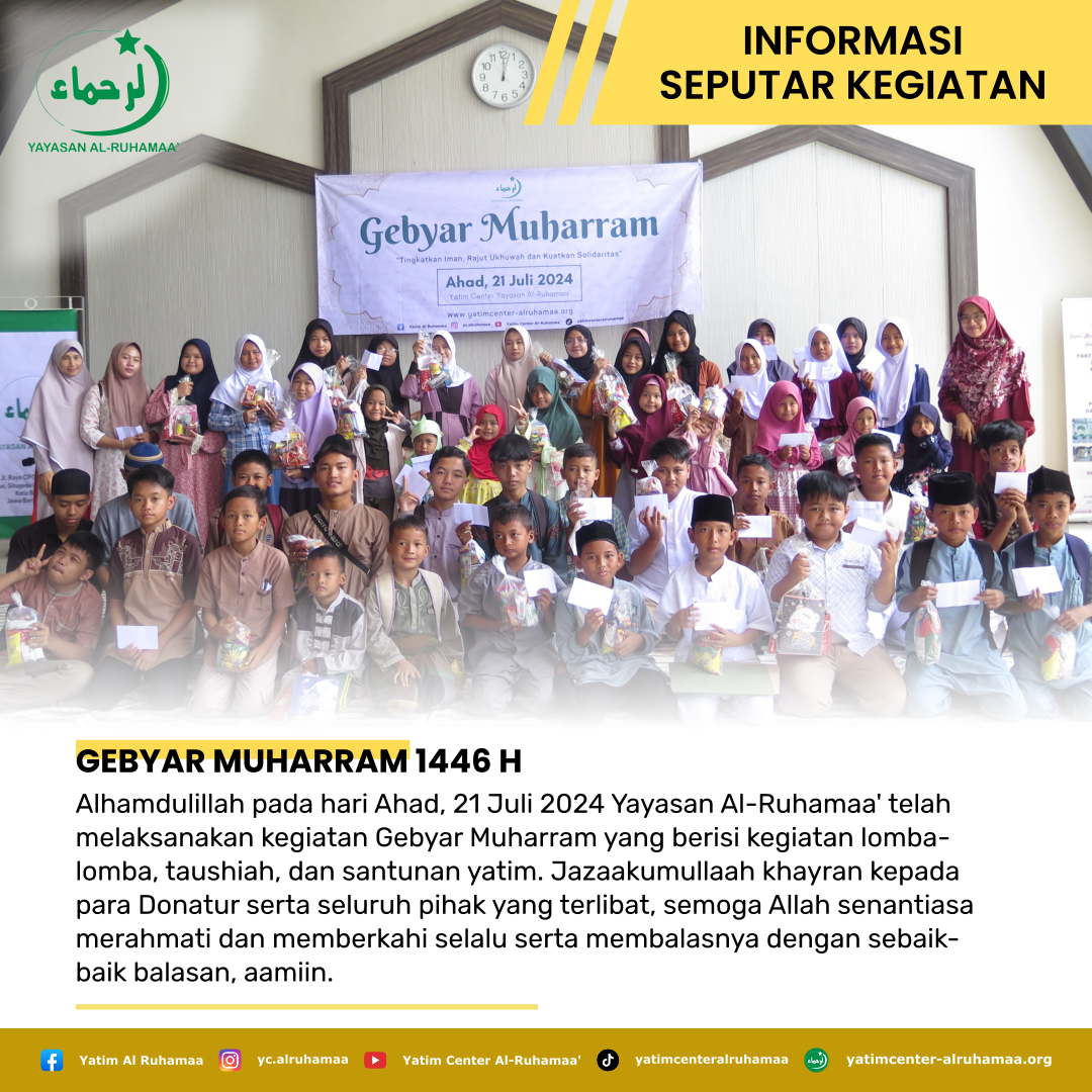 GEBYAR MUHARRAM 1446 H