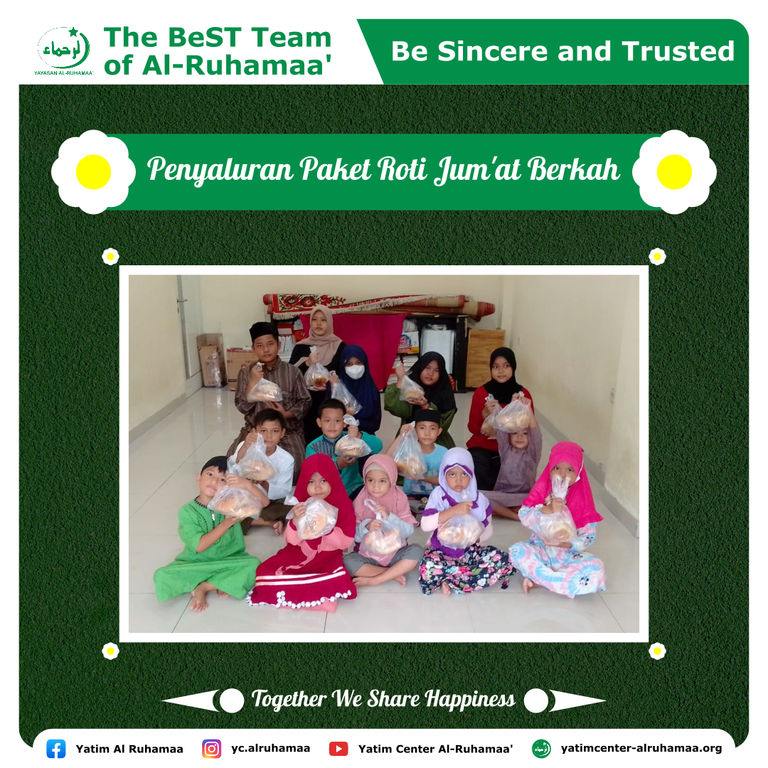 Penyaluran Paket Roti Jum'at Berkah