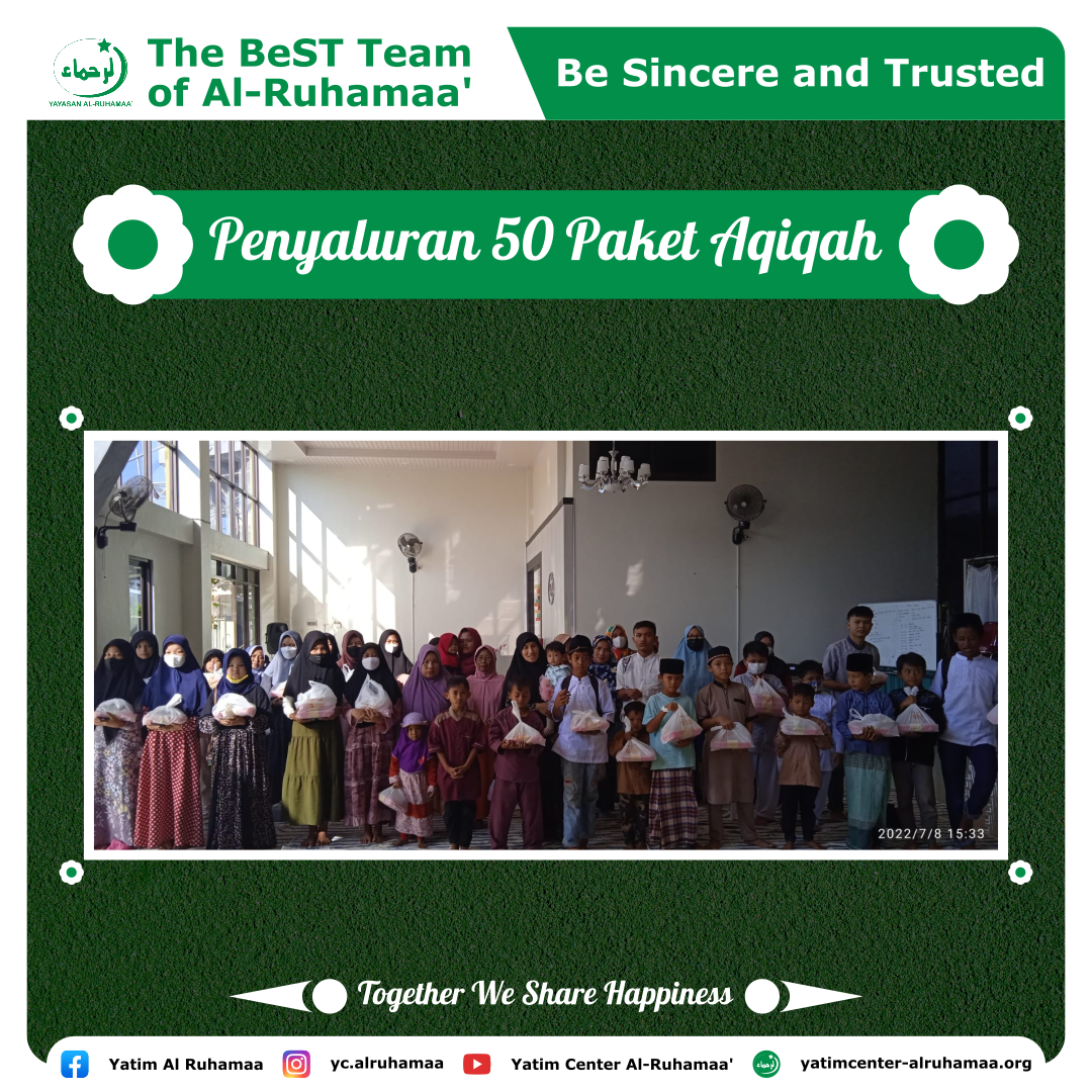PENYALURAN 50 PAKET AQIQAH