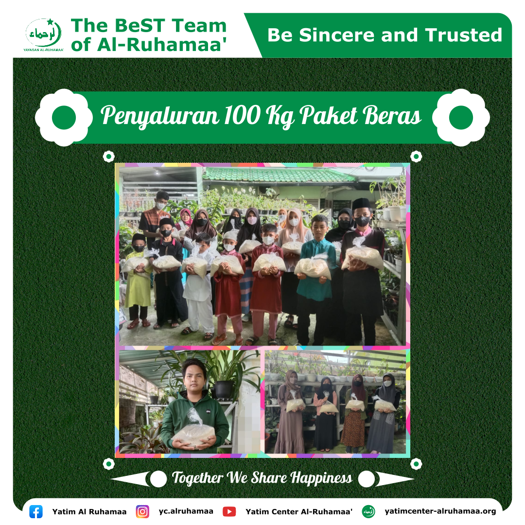 Penyaluran 100Kg Paket Beras