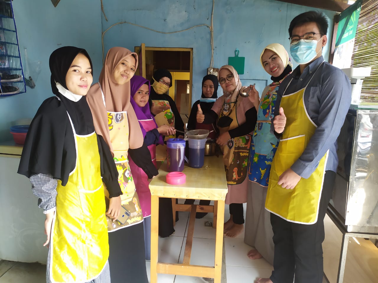 Pelatihan Dapur Rumput Laut di Tanggerang Selatan