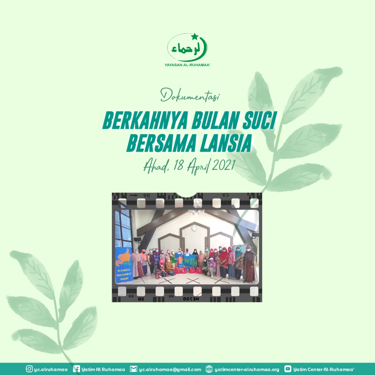 Berkahnya Bulan Suci Bersama Lansia