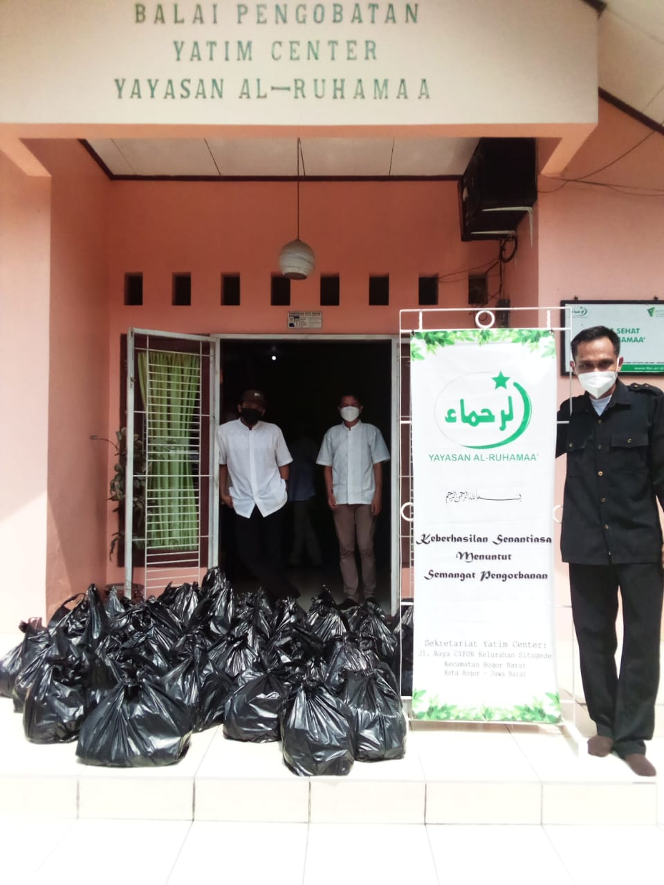 Santunan 75 paket sembako