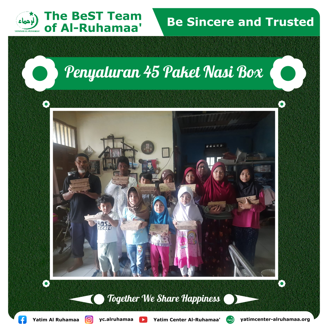 PENYALURAN 45 PAKET NASI BOX