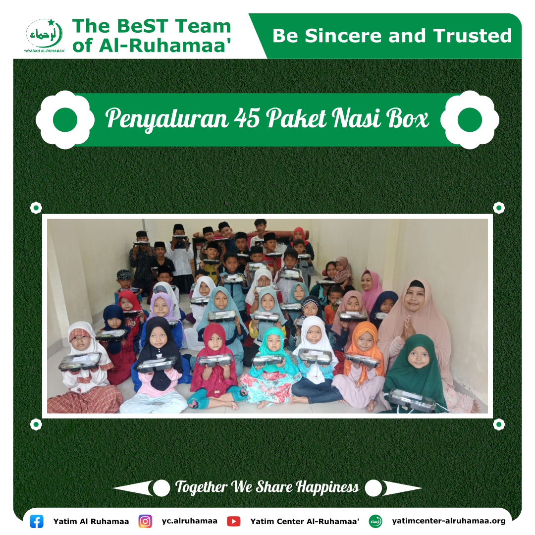 PENYALURAN 45 PAKET NASI BOX