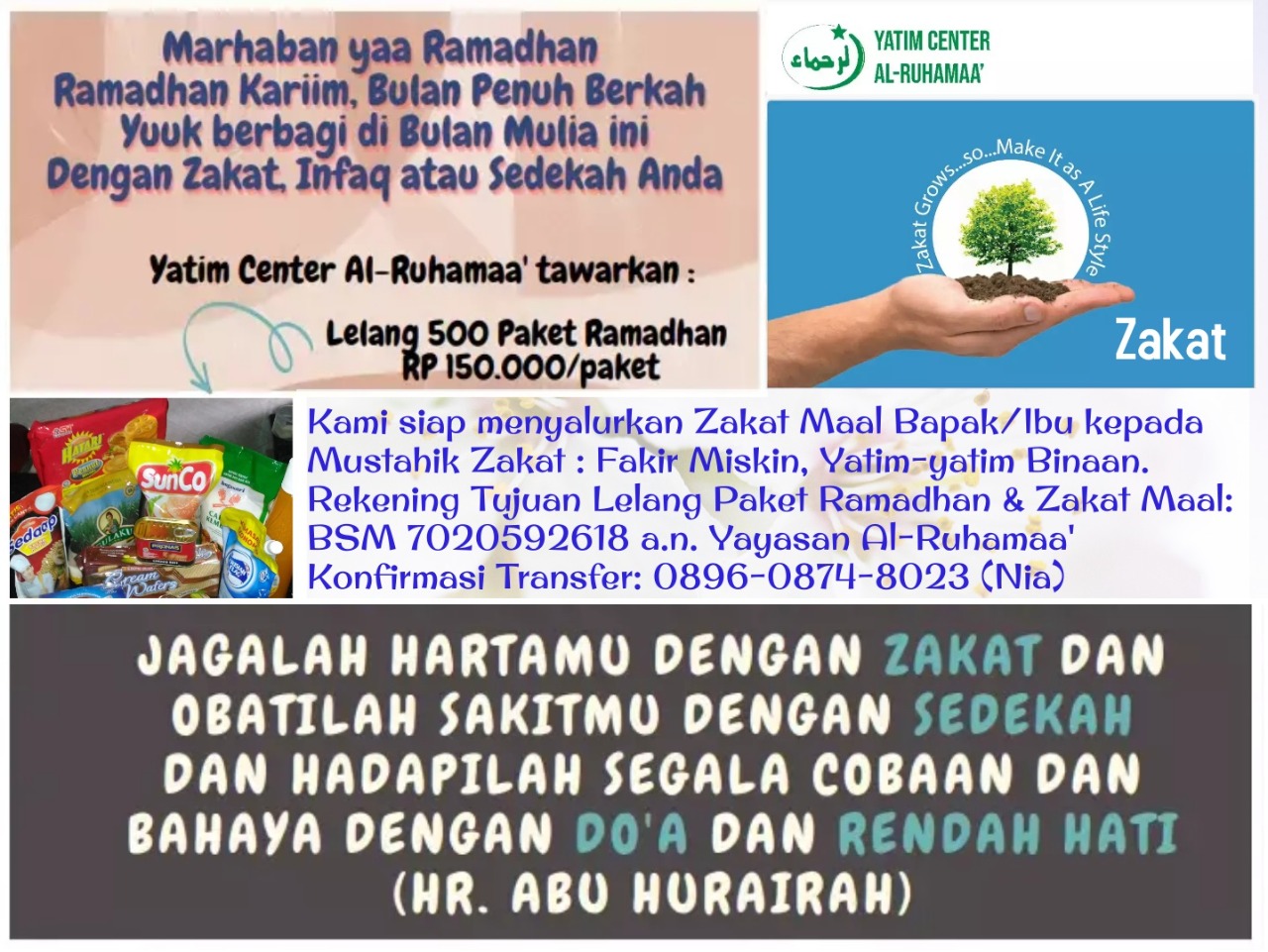 Lelang 500 Paket Ramadhan