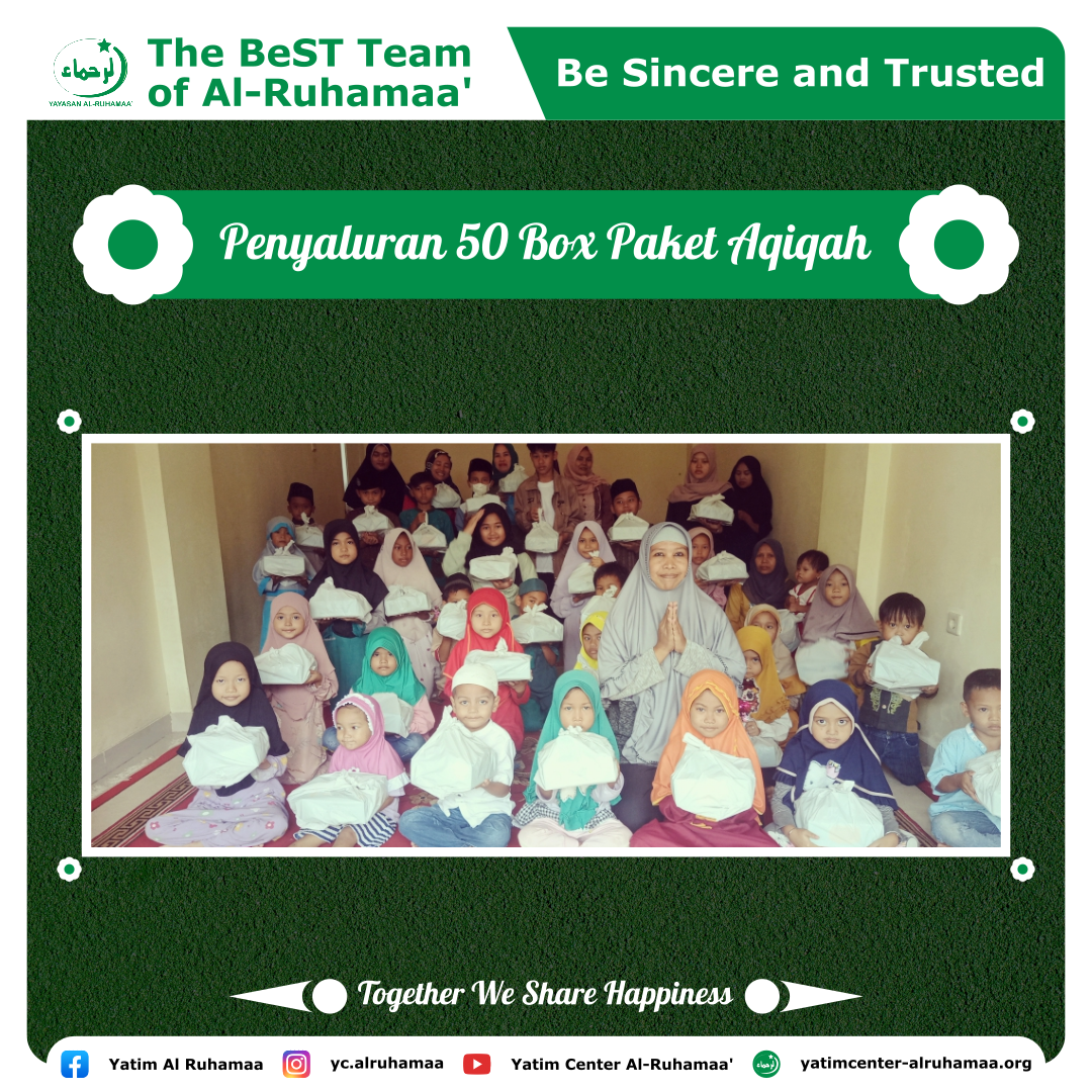 PENYALURAN 50 PAKET AQIQAH
